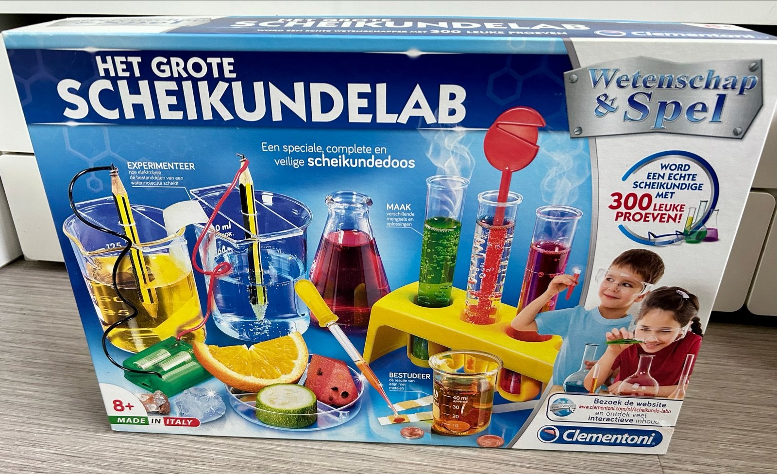 Clementoni Het Grote Scheikundelab - Wetenschap & Spel, Ophalen of Verzenden, Nieuw, Ontdekken