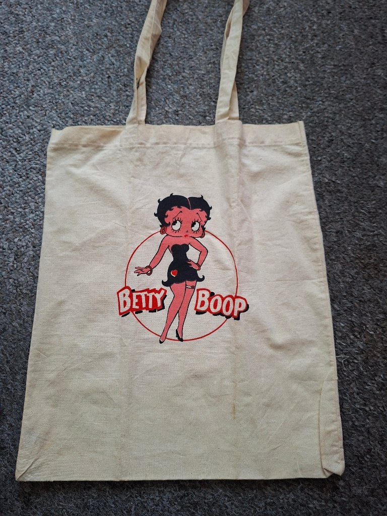 Betty Boop Tote Bag, Verzenden, Gebruikt