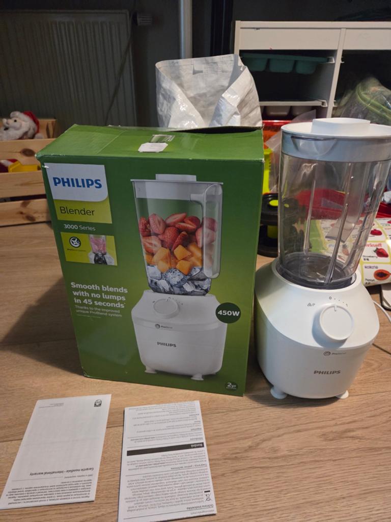 Philips Blender HR2041, Witgoed en Apparatuur, Blenders, Ophalen of Verzenden, Blender