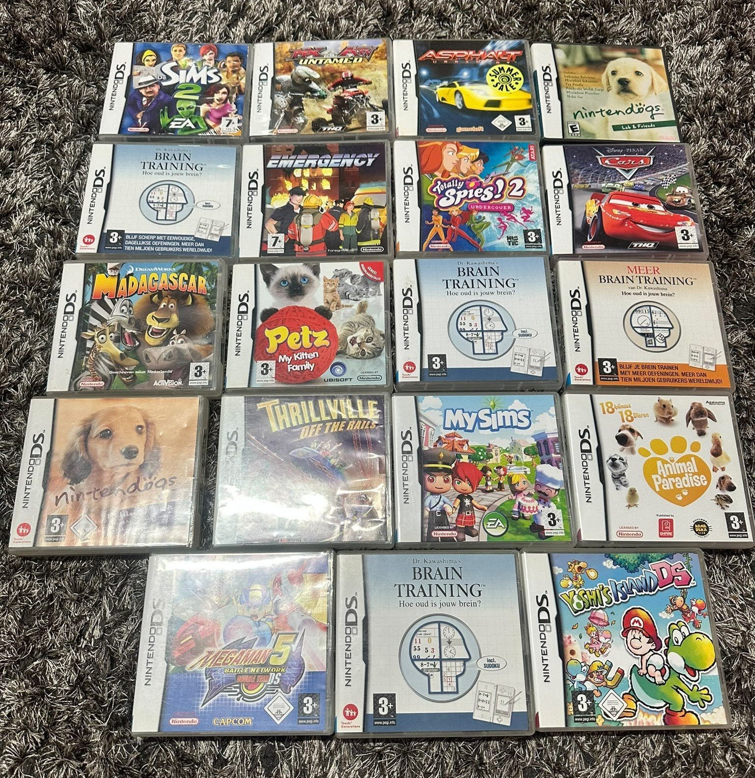 Grote collectie Nintendo DS en 3DS games, Spelcomputers en Games, Online, Gebruikt, Overige genres, Ophalen of Verzenden
