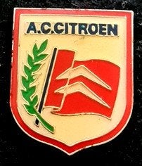 A.C. Citroën pin- epoxy, Verzenden, Nieuw, Transport, Speldje of Pin