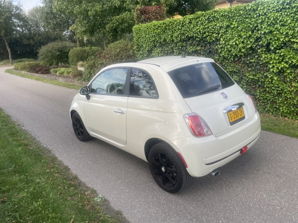 Fiat 500 automaat lounge parelmoer (bj 2013), Automaat, Euro 5, Gebruikt, 4 cilinders