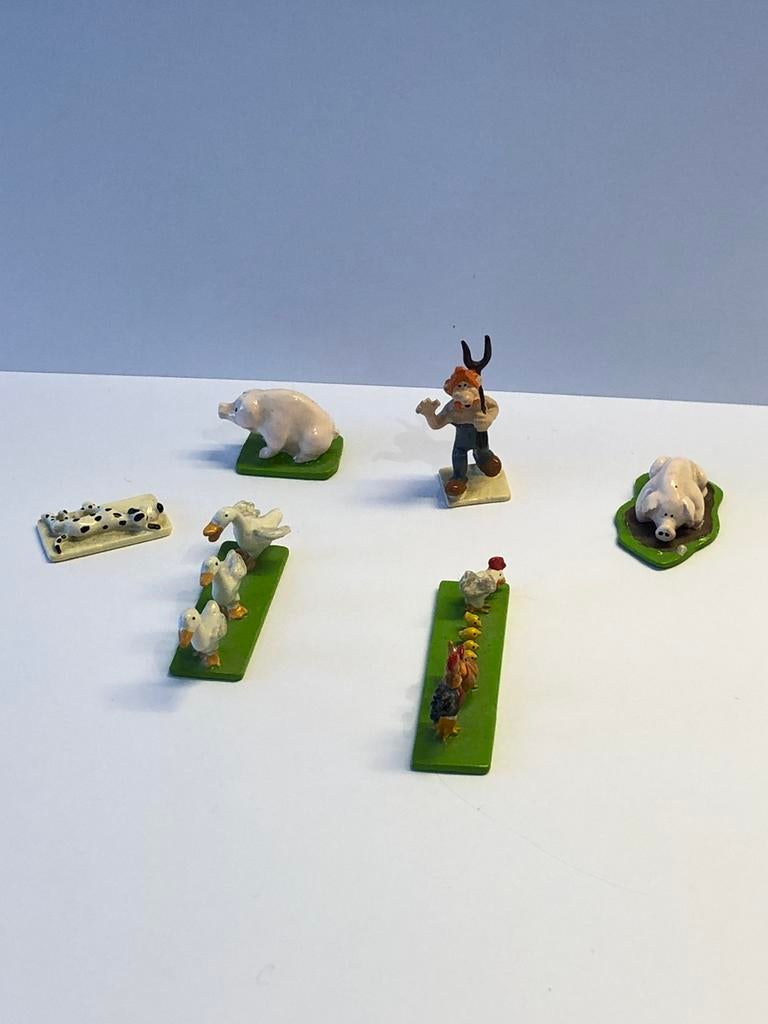Pixi asterix „boerderijdieren” uit het minidorp pixi, Ophalen of Verzenden, Asterix en Obelix, Zo goed als nieuw, Beeldje of Figuurtje