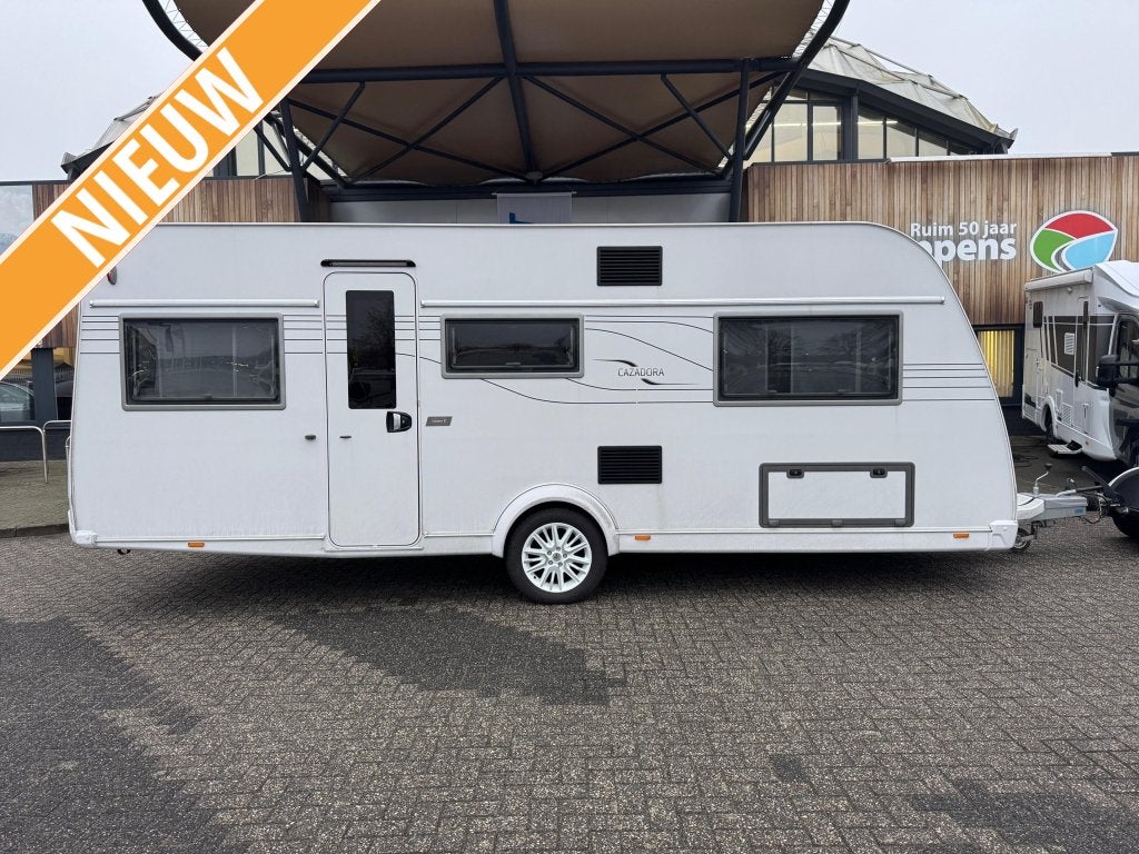 Tabbert Cazadora 550 E 2025 MOVER + THULE LUIFEL!!!!, Caravans en Kamperen, Caravans, Standaardzit, Tabbert, Overige typen, Bedrijf