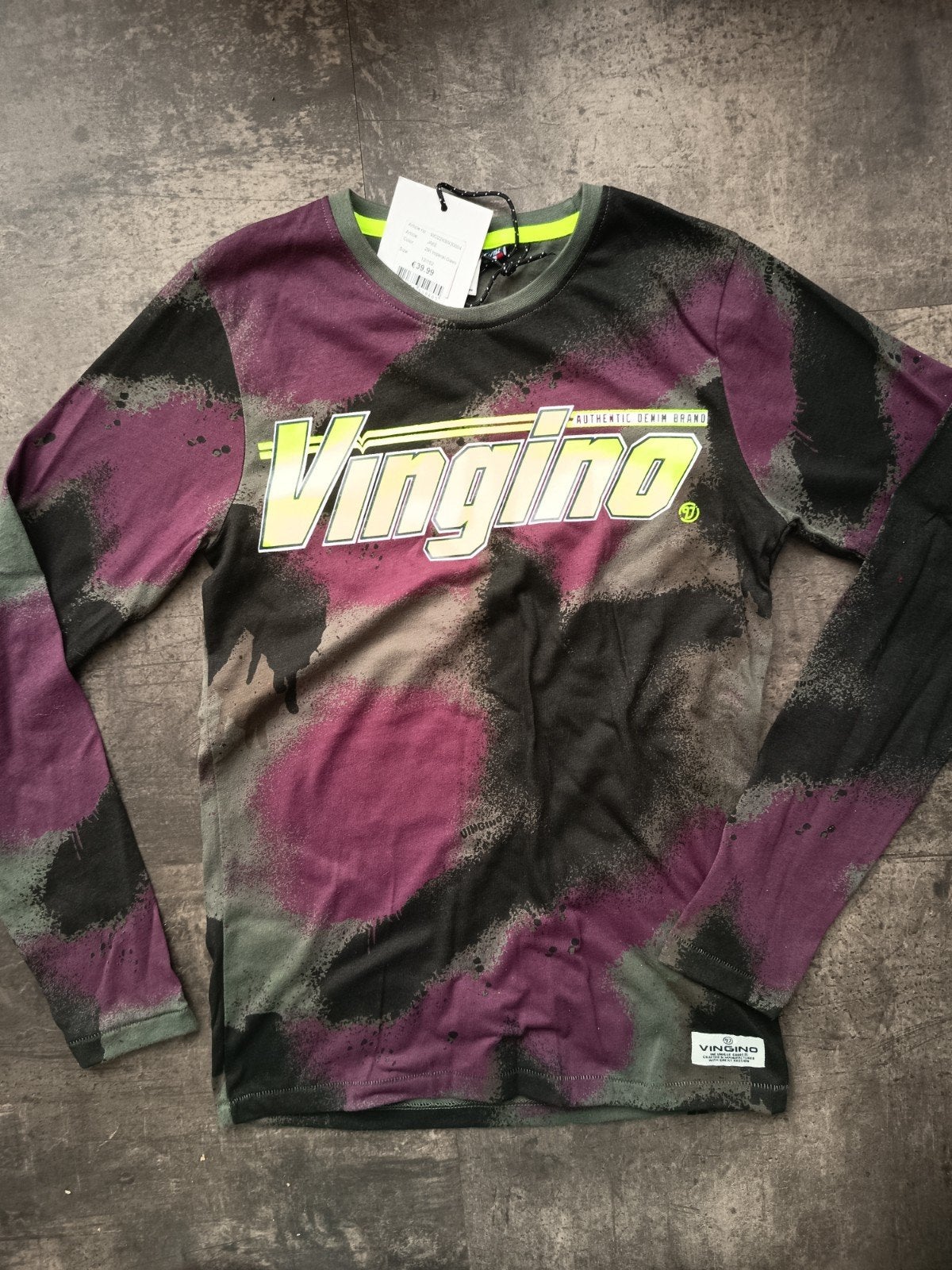 Nieuwe Vingino longsleeve maat 12/152, Nieuw, Ophalen of Verzenden, Vingino, Shirt of Longsleeve