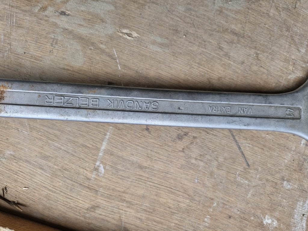 gereedschap 5 grote sleutels, Doe-het-zelf en Verbouw, Gereedschap | Handgereedschap, Ophalen, Gebruikt
