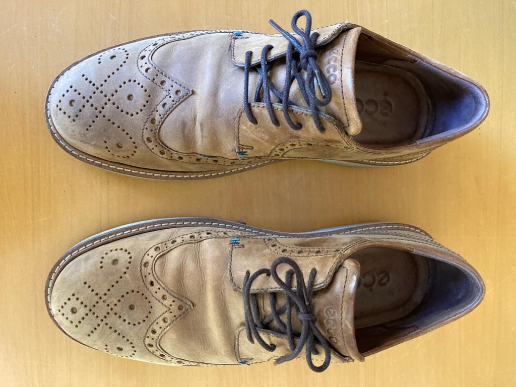 Ecco nette schoenen maat 43, Ophalen of Verzenden, Gedragen, Bruin, Veterschoenen