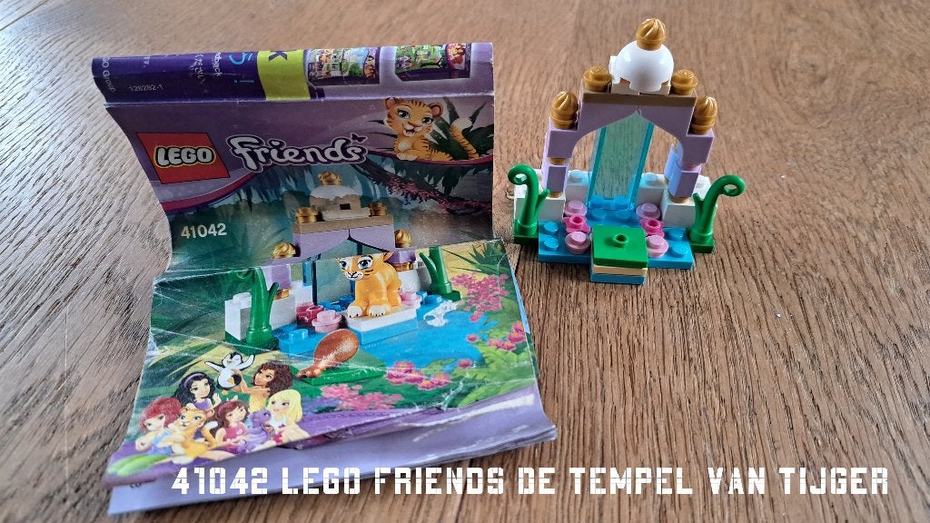 Lego Friends De tempel van (ontbrekende) Tijger (41042), Ophalen, Lego, Friends, Zo goed als nieuw