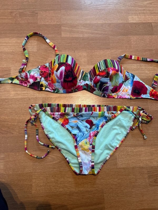 Ted Baker mooie kleurrijke bikini maat 40 Cupmaat B/C, Verzenden, Zo goed als nieuw, Meerkleurig, Bikini