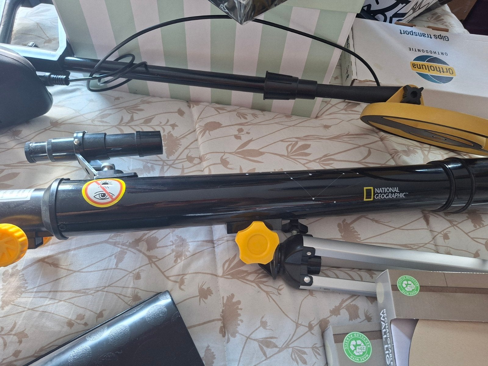 National Geographic Telescoop met Statief, Audio, Tv en Foto, Optische apparatuur | Telescopen, Lenzentelescoop (refractor), Met statief
