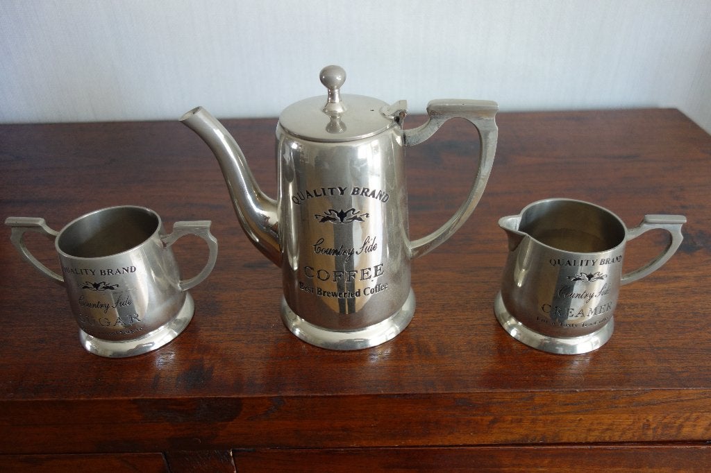 Koffieservies set Quality Brand Country side,zware kwaliteit, Huis en Inrichting, Ophalen of Verzenden, Zo goed als nieuw