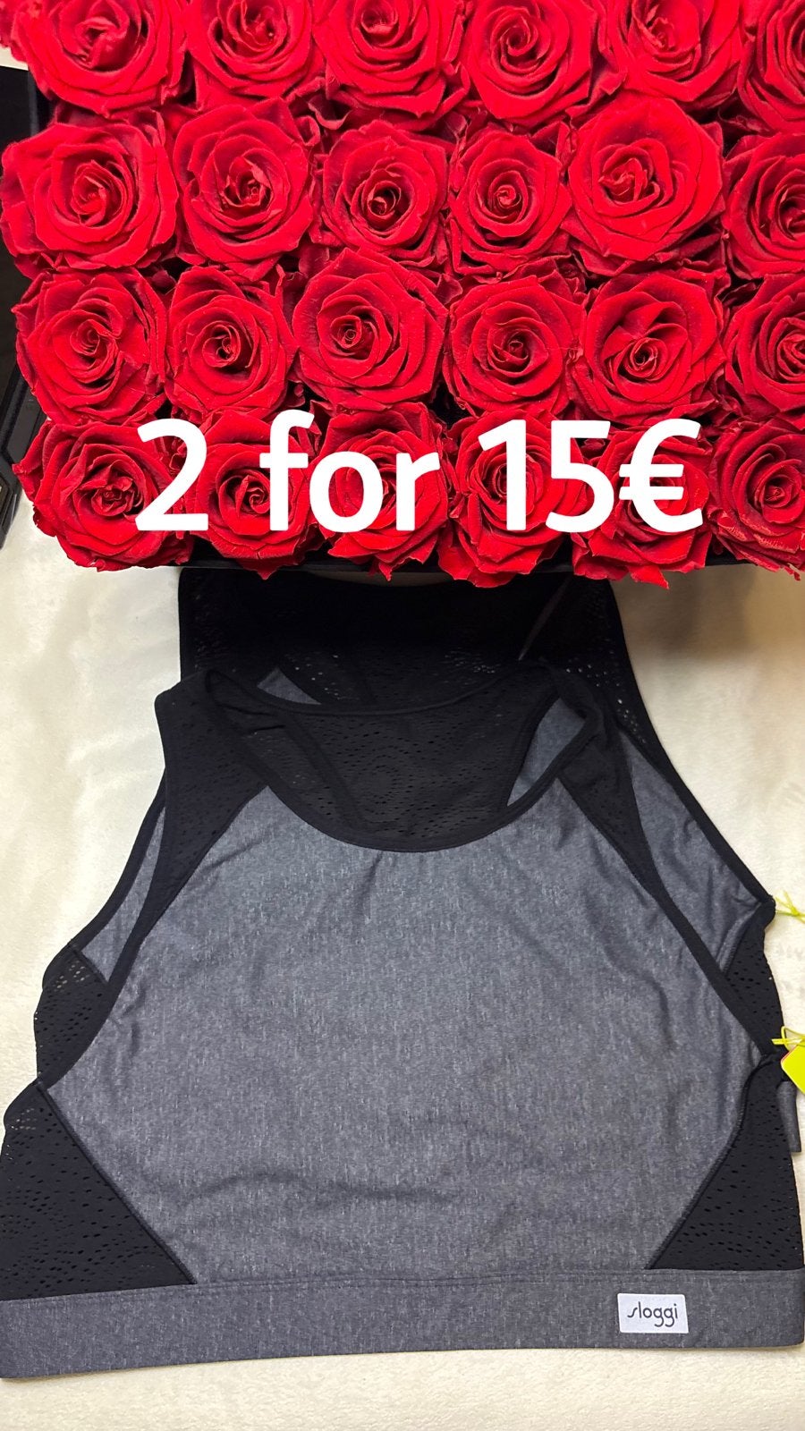 2x Sloggi Move FLY Top sportbeha's - Maat M