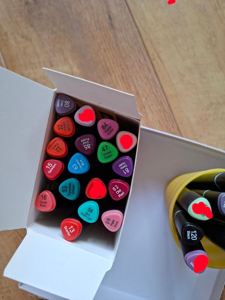 Decotime twinmarkers alcohol markers, Ophalen of Verzenden, Zo goed als nieuw, Potlood of Stift