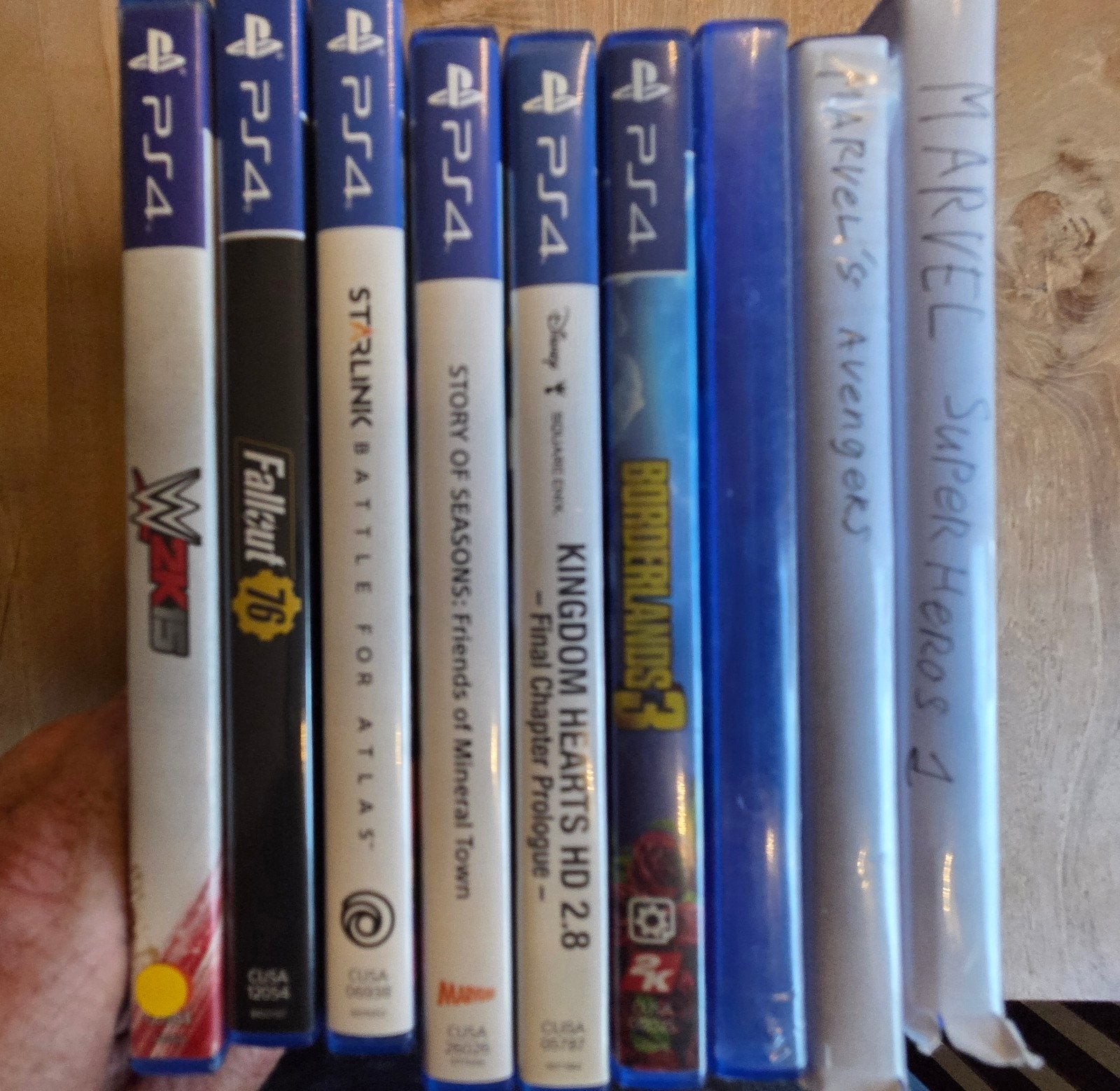 PS4 Games x9, 2 spelers, Ophalen of Verzenden, Zo goed als nieuw, Avontuur en Actie