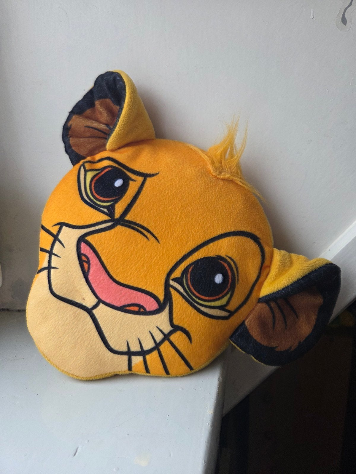 Simba kussen - Disney Lion King - 26 cm Leeuwenkoning, Disney, Ophalen of Verzenden, Zo goed als nieuw, Middelgroot (20 tot 80 cm)