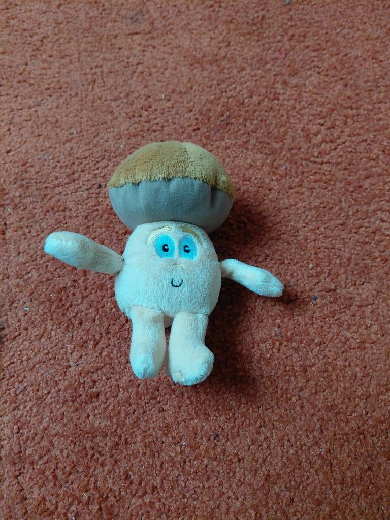 Leuke paddenstoel knuffel - Zacht en speels, Ophalen of Verzenden