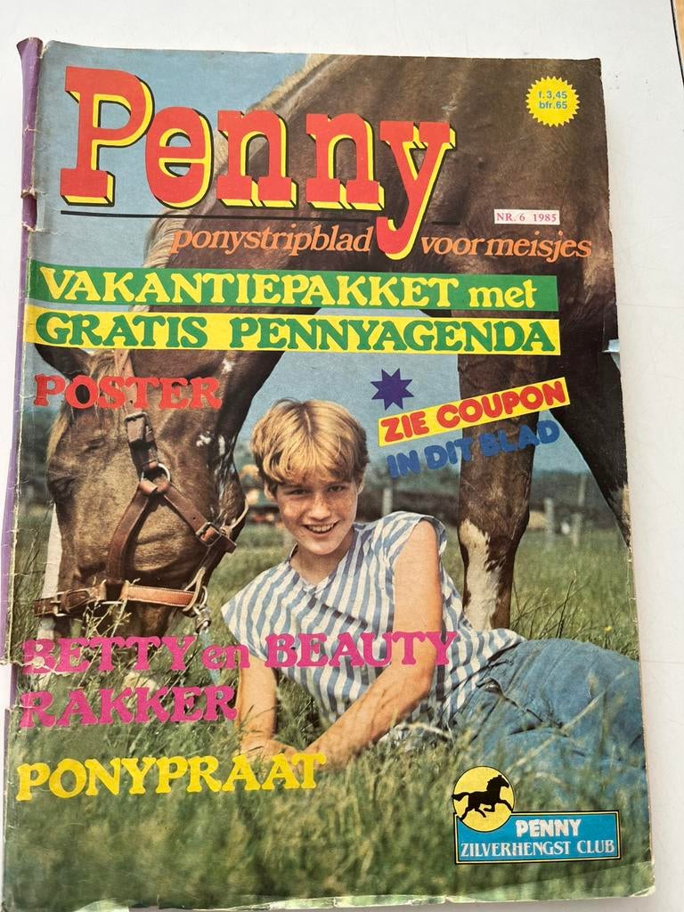 Penny ponystrip kleur, Eén stripboek, Ophalen of Verzenden, Gelezen
