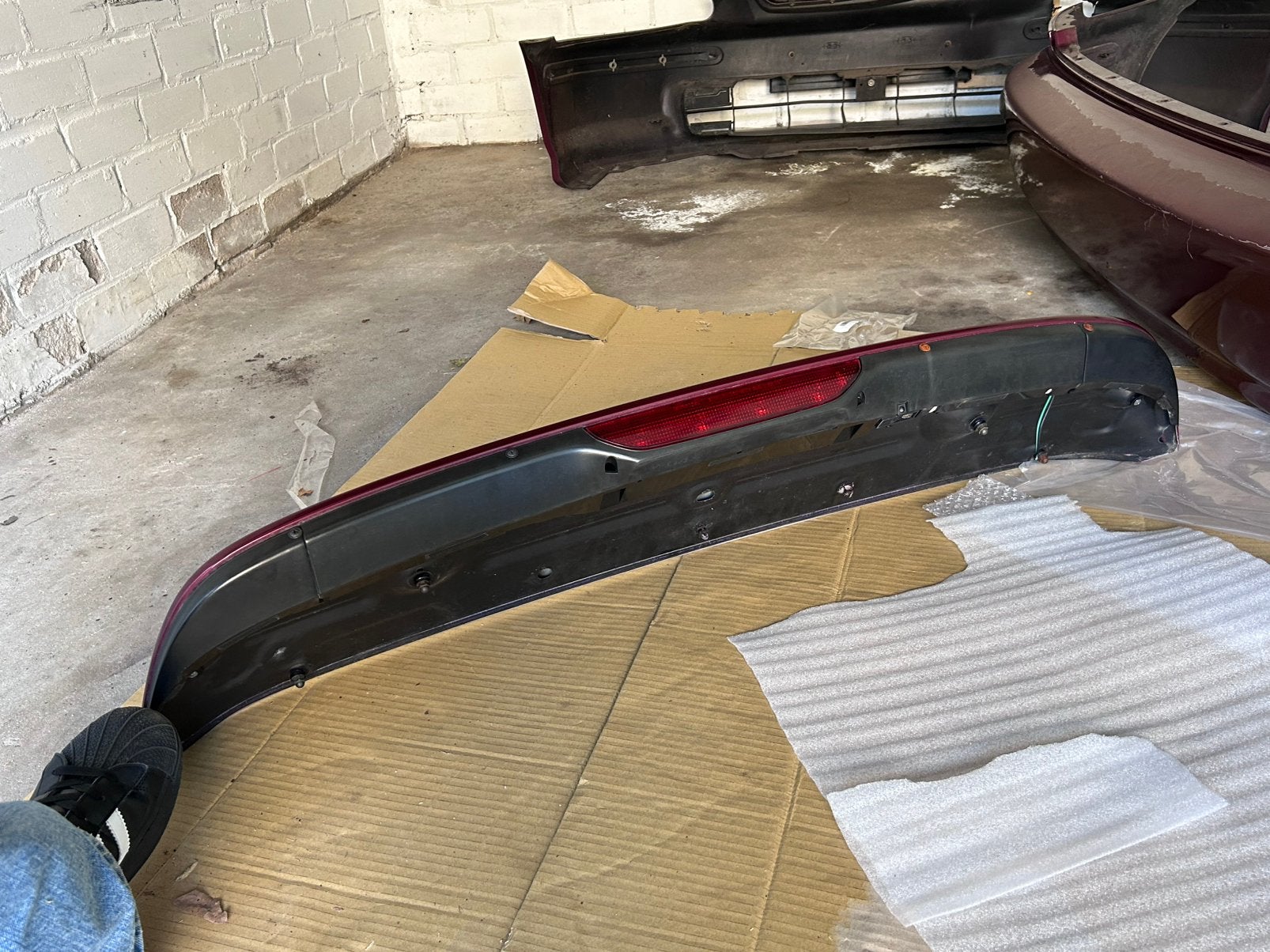 Honda civic OEM spoiler 1996, Ophalen, Honda, Gebruikt, Achterklep