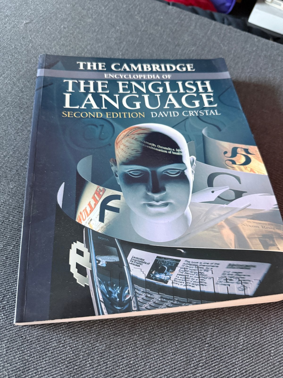 The Cambridge Encyclopedia of the English Language, Ophalen of Verzenden, Zo goed als nieuw, Non-fictie