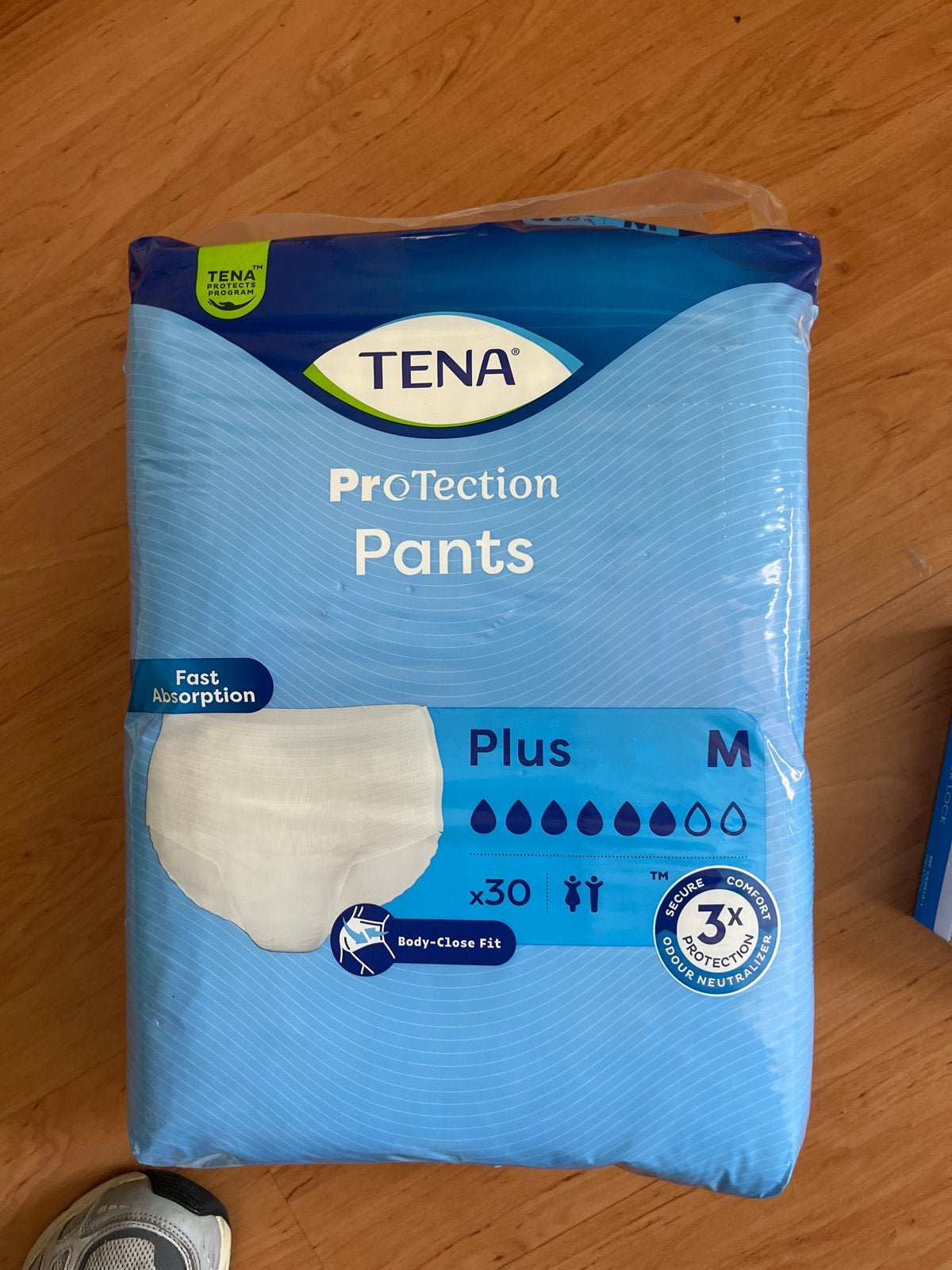 6 pakken tena pants plus maat m, Verzenden