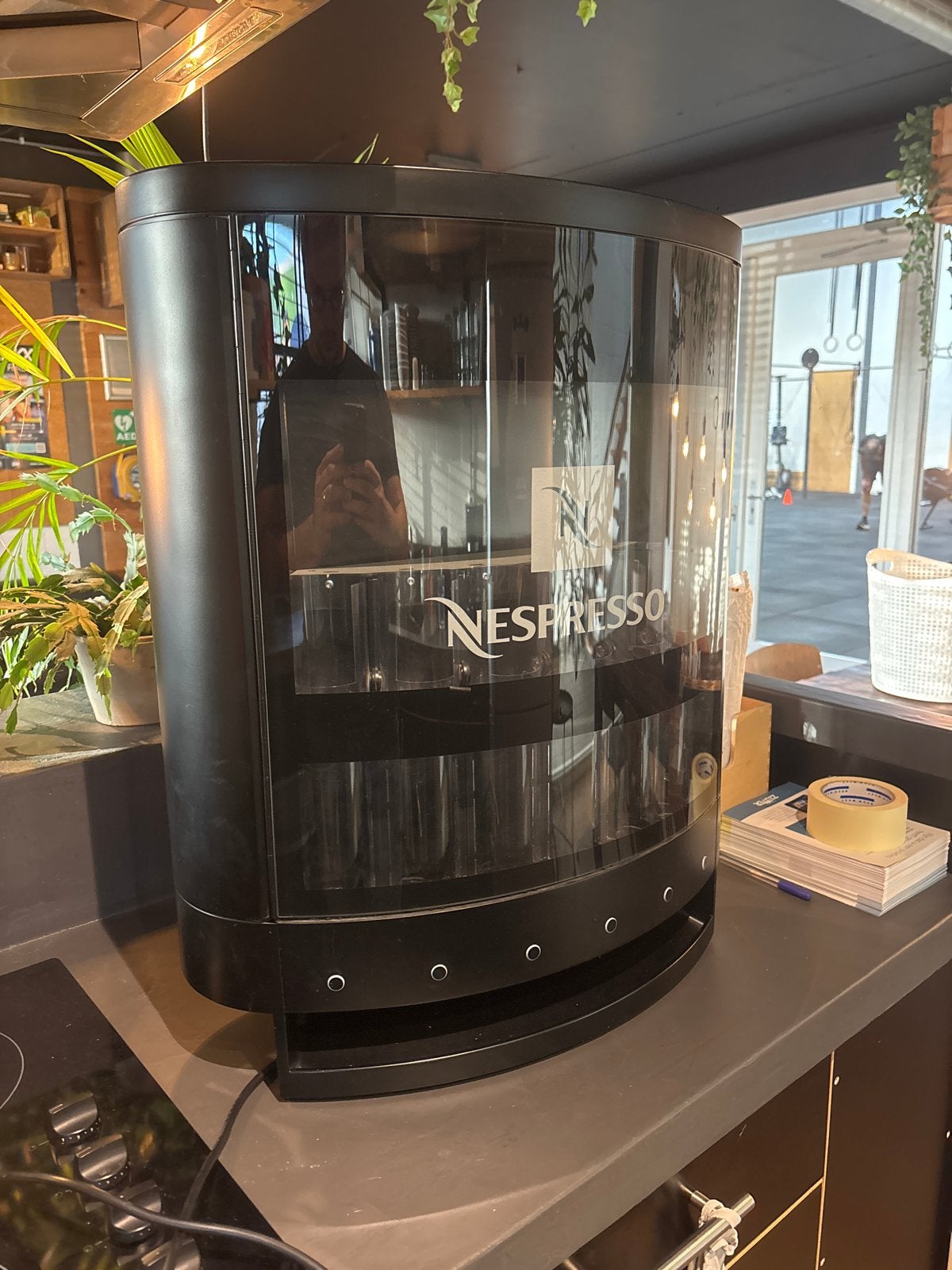 Nespresso professional capsule dispenser, Koffiepads en cups, 10 kopjes of meer, Koffiemachine, Ophalen of Verzenden