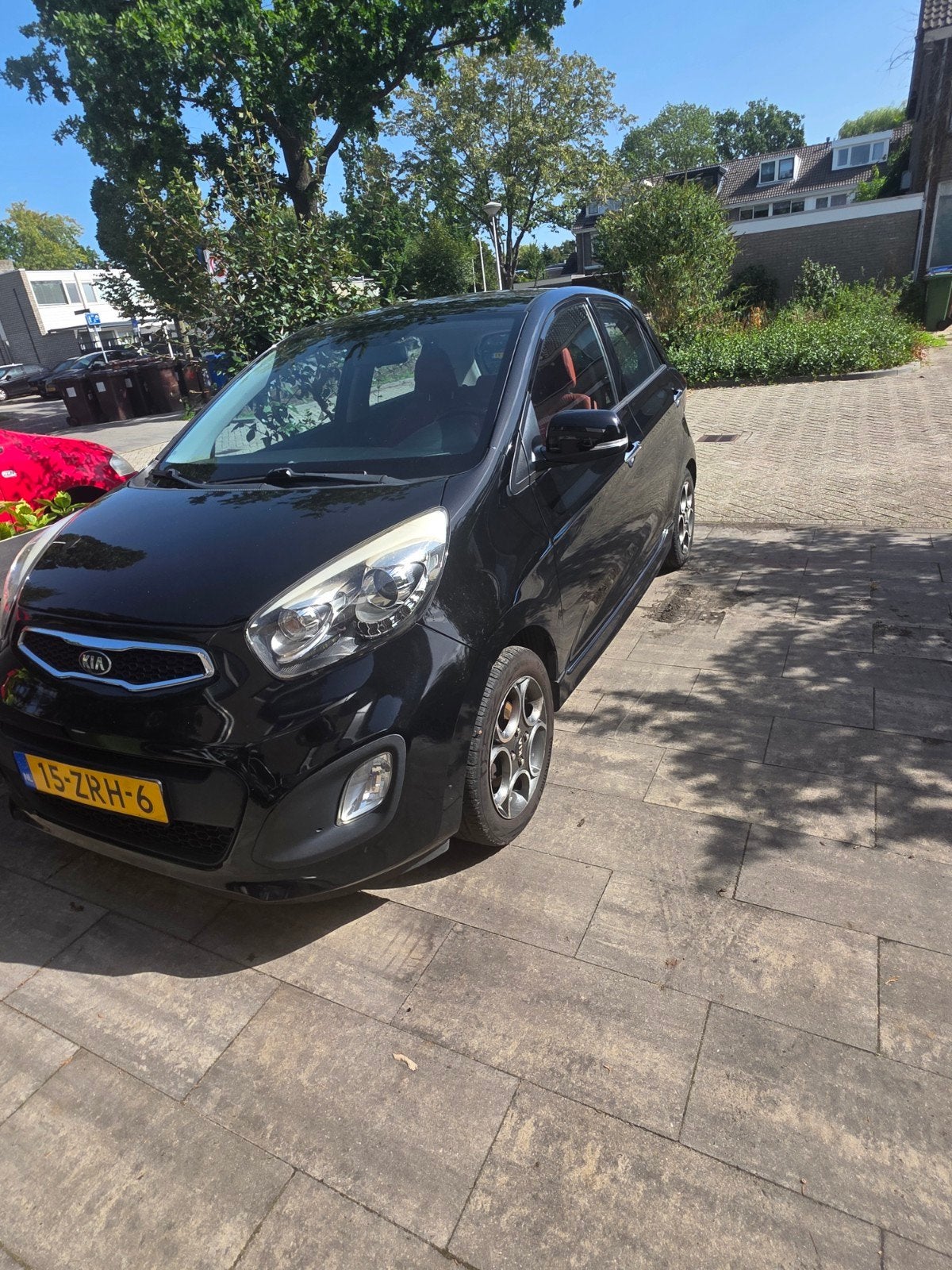 Kia Picanto 1.0 Cvvt 5-DRS 2013 Zwart, Voorwielaandrijving, 400 kg, Zwart, Origineel Nederlands