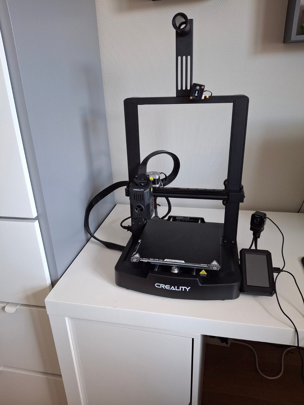 Creality Ender 3 KE 3d-printer met camera in goede staat, Ophalen, Ingebouwde Wi-Fi, Zo goed als nieuw, Filament