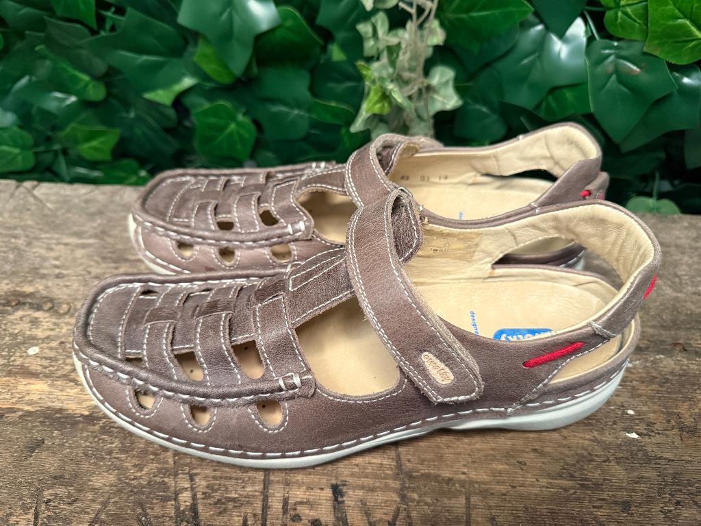 bijna Nieuwe sandalen van Wolky maat 42, Wolky, Wolky, Bruin, Zo goed als nieuw