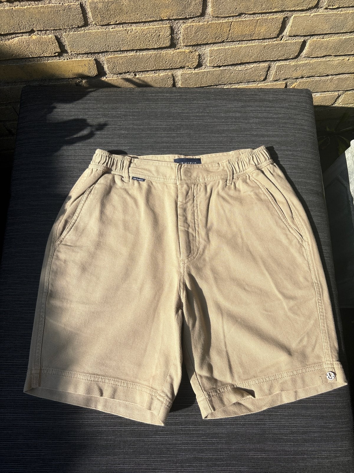 Mr Marvis korte broek - Beige - Maat S, Ophalen of Verzenden, Zo goed als nieuw, Maat 46 (S) of kleiner, Beige