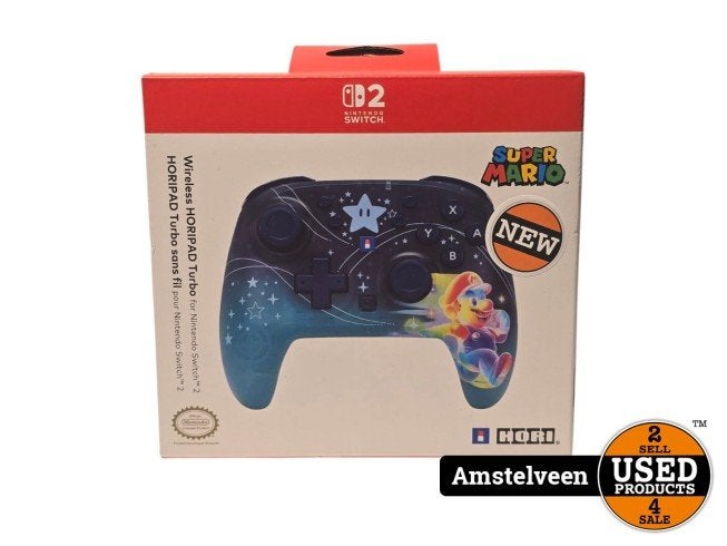 Nintendo Switch 2 HORI Mario Galaxy Controller | Nieuw, Spelcomputers en Games, Nintendo, Nieuw, Support@nintendo.com, 11-1 Hokotate-cho, Kamitoba, Minami-ku
Kyoto 601-8501
Japan