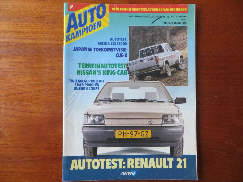 Autokampioen 19 1986 Omega, Alto, 80, 7-serie, combi's, Ophalen of Verzenden, Zo goed als nieuw, Opel