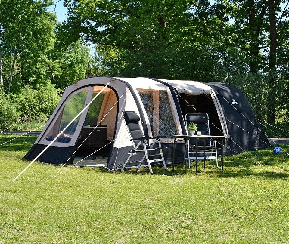 Mooie Obelink Hudson 4tc tent (opblaasbare tent), Ophalen, Tot en met 4
