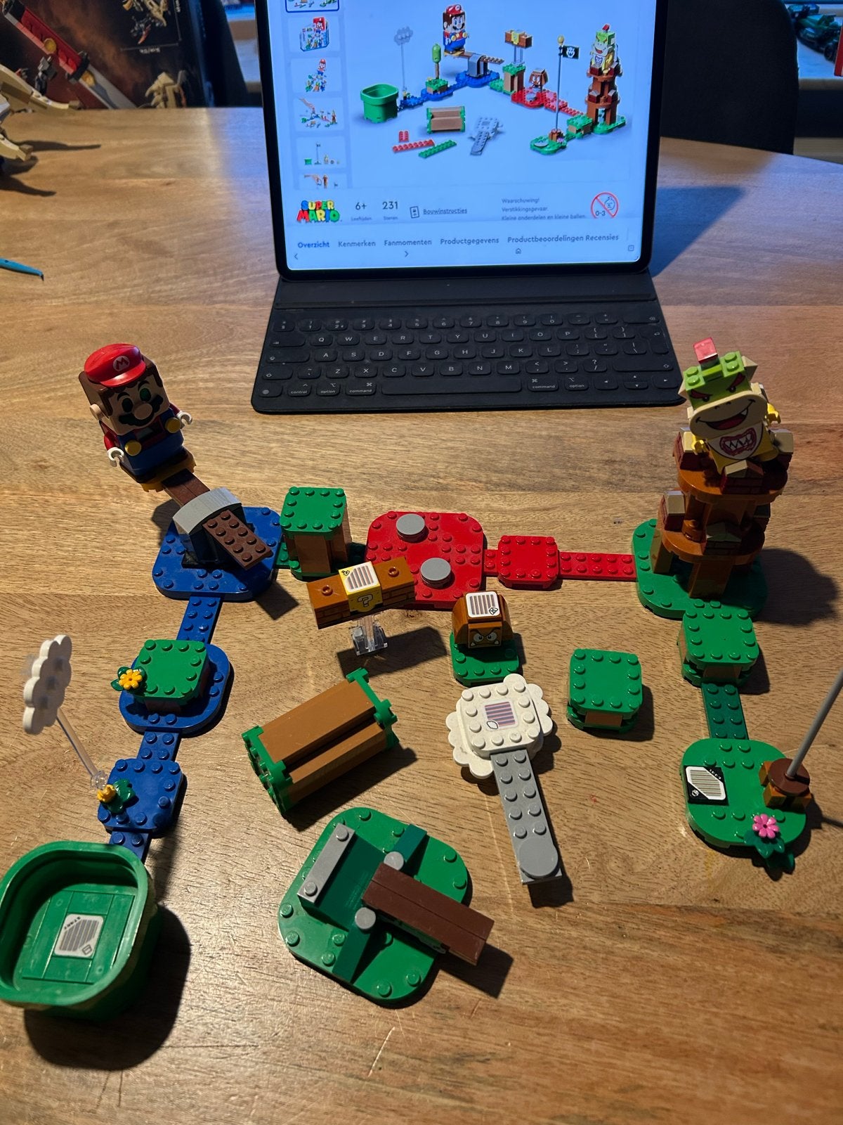 LEGO Super Mario - Avonturen met Mario Startset (71360), Kinderen en Baby's, Gebruikt, Lego, Ophalen of Verzenden, Compleet