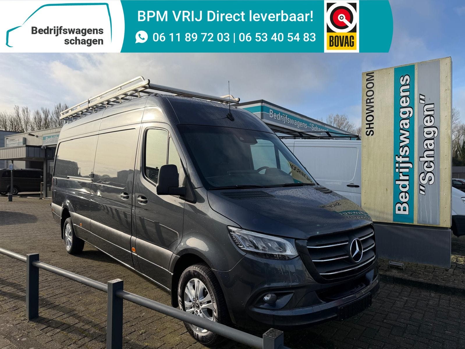 Mercedes-Benz Sprinter 319 CDI L3H2 2x Schuifdeur | Aut. | D, Auto's, Automaat, Dealer onderhouden, Achterwielaandrijving, Gebruikt