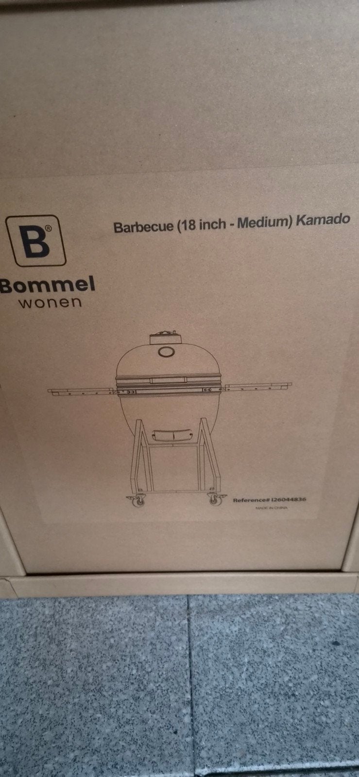 Kamado Bbq nieuw (18 inch - Medium) met onderstel en plateau, Ophalen of Verzenden, Nieuw, Bommel Wonen
