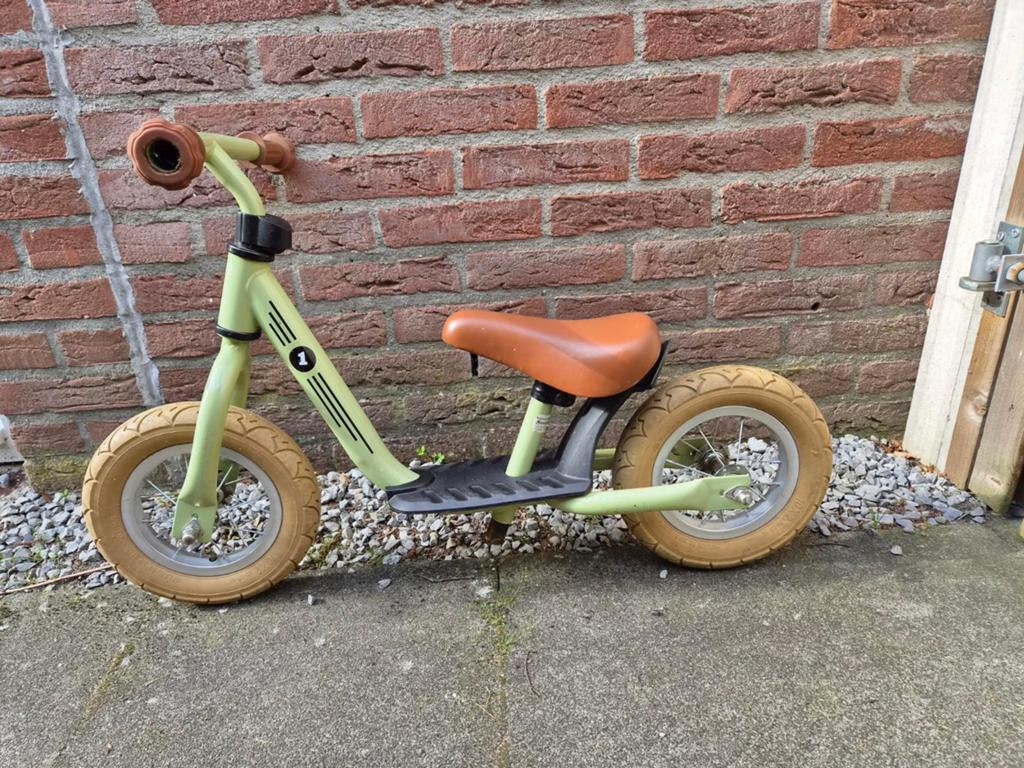 Bandits and angels loopfiets, Kinderen en Baby's, Speelgoed | Buiten | Voertuigen en Loopfietsen, Ophalen, Gebruikt, Loopfiets