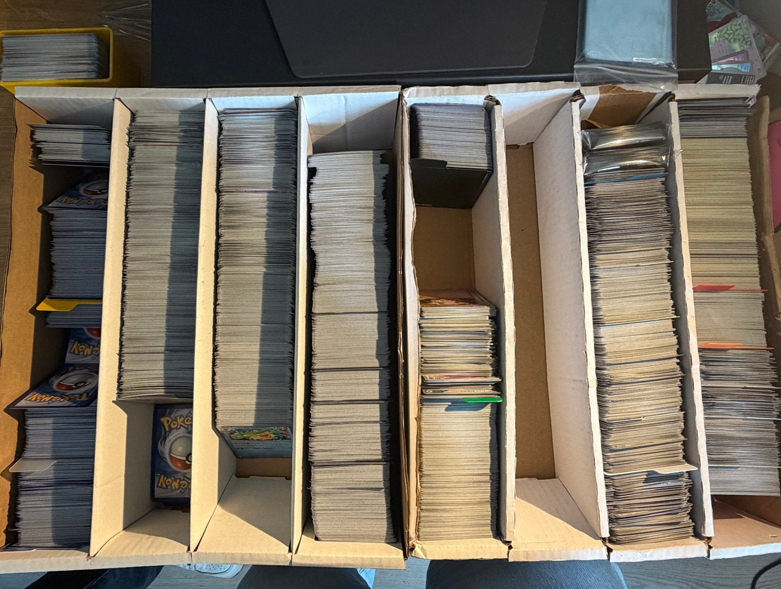Bulk Pokémon kaarten (100-2000 stuks) met holo's