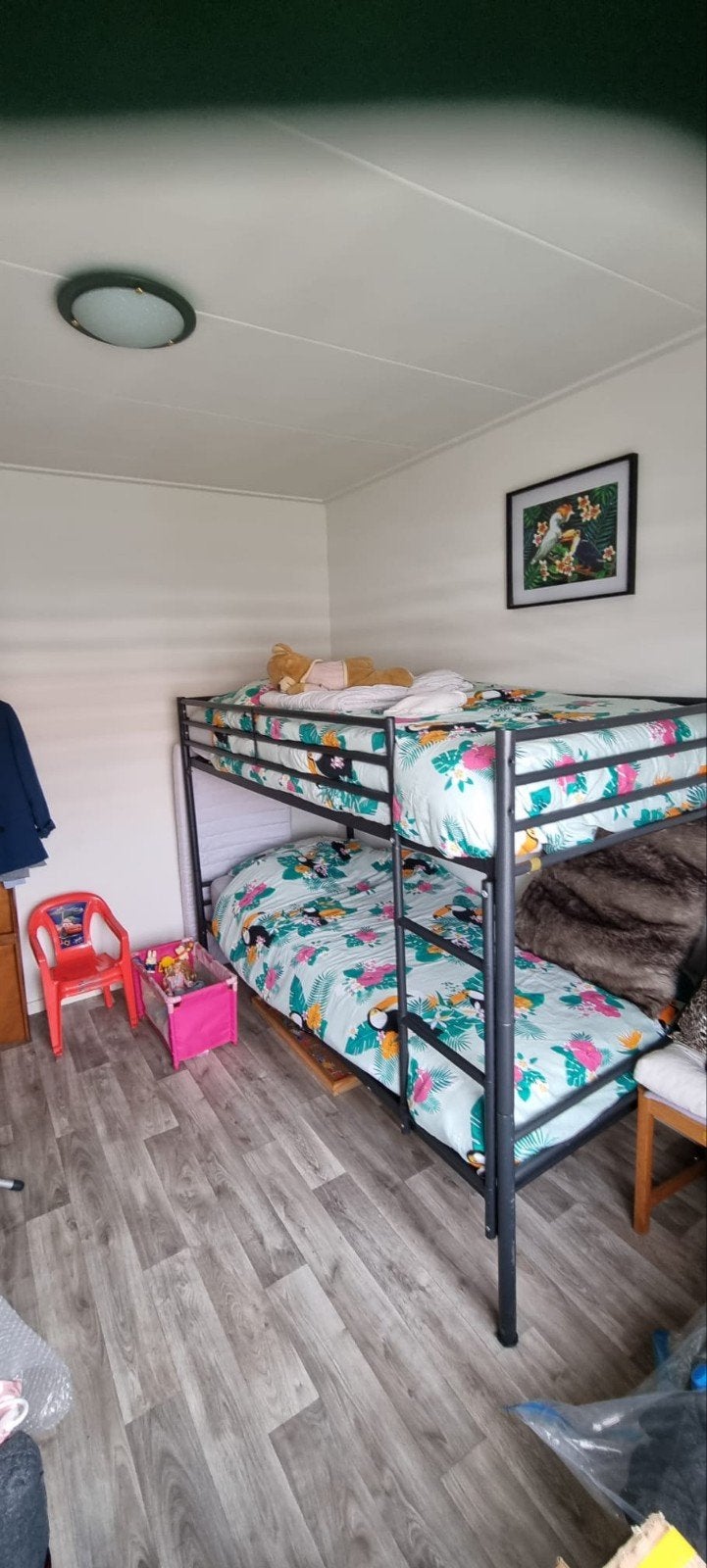 Stevig Stapelbed met Dikke Matrassen - 180x90cm, Ophalen, Gebruikt, 90 cm, Tweepersoons