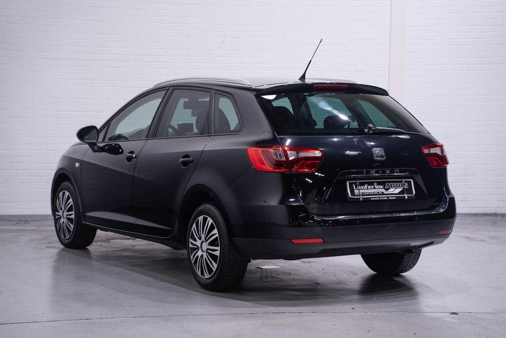 SEAT Ibiza ST 1.2 TSI Chill Out Plus Clima Navi Cruise NAP, Voorwielaandrijving, Euro 5, Zwart, Parkeersensor