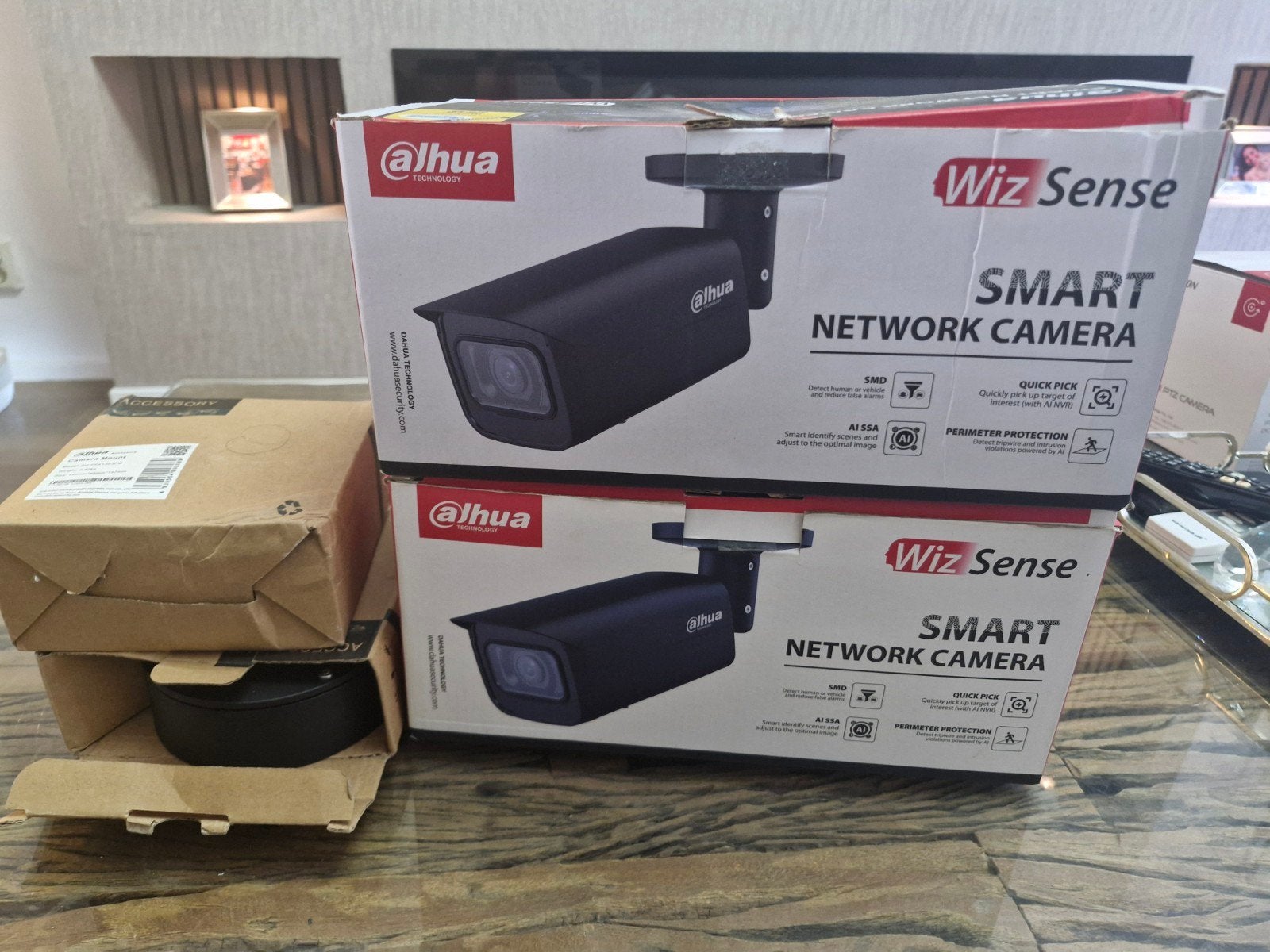 Dahua IP 4x Zoom Camera DH-IPC-HFW3441T-ZAS-S2-B WizSense, Ophalen of Verzenden, Nieuw, Buitencamera