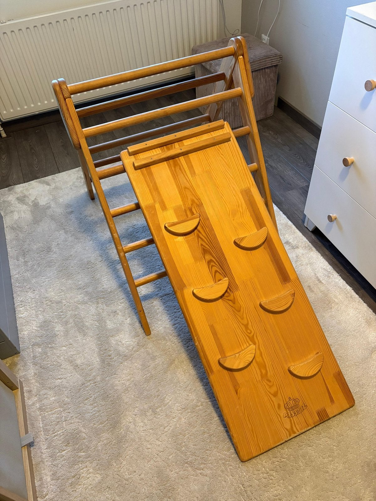 INKLAPBAAR PIKLER KLIMREK MET GLIJBAAN montesorri, Kinderen en Baby's, Ophalen, Zo goed als nieuw