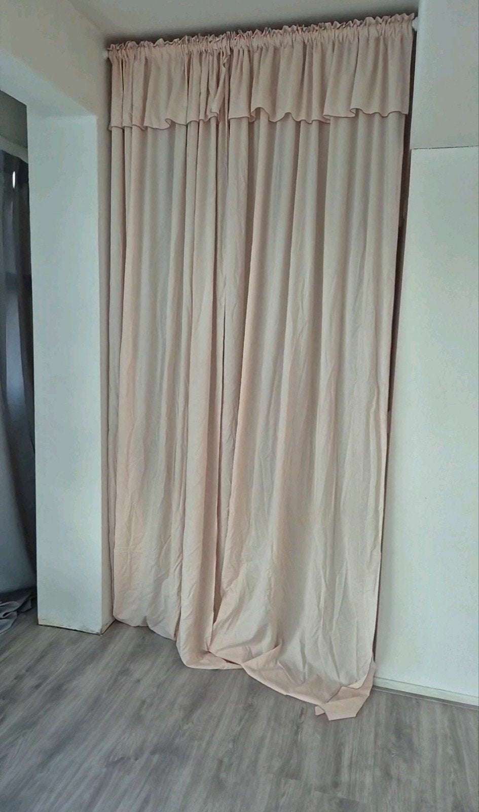 IKEA Moalisa Gordijnen, roze, 145x300 cm, Huis en Inrichting, Stoffering | Gordijnen en Lamellen, Ophalen, Plooiafwerking, Zo goed als nieuw