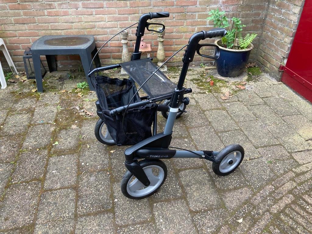 Rollator Topro Olympos.Met opbergtas ., Diversen, Ophalen, Opvouwbaar, Zo goed als nieuw