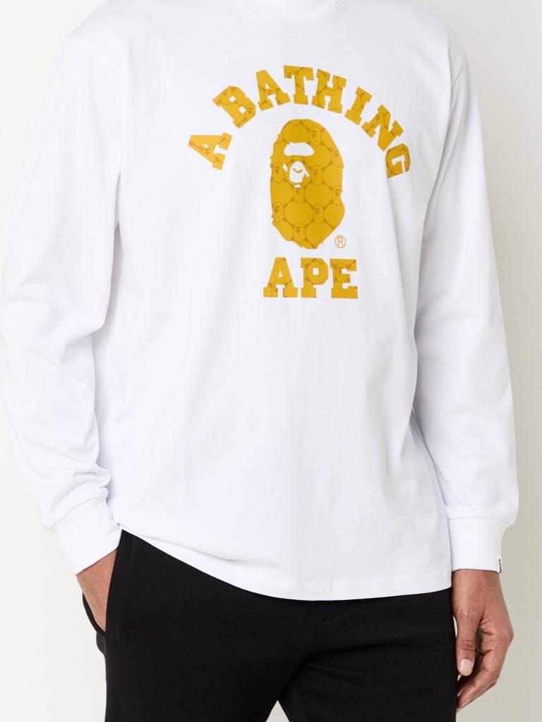 BAPE A Bathing Ape, Maat 48/50 (M), Wit, Nieuw, Ophalen of Verzenden