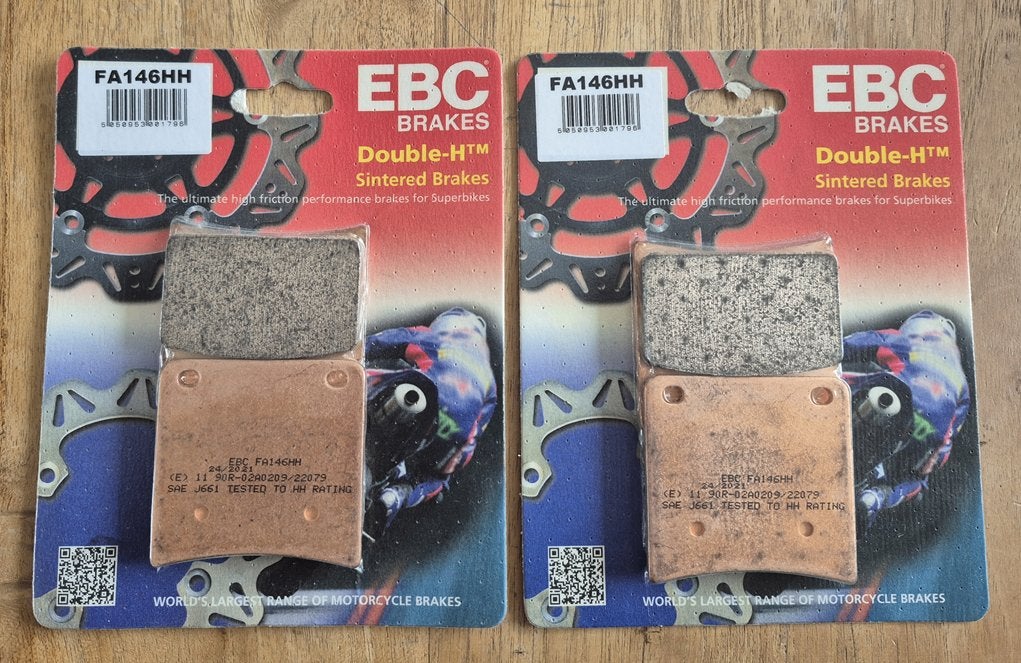 Nieuwe EBC remblokken voor Suzuki GSXF (2 sets), Ophalen of Verzenden, Nieuw
