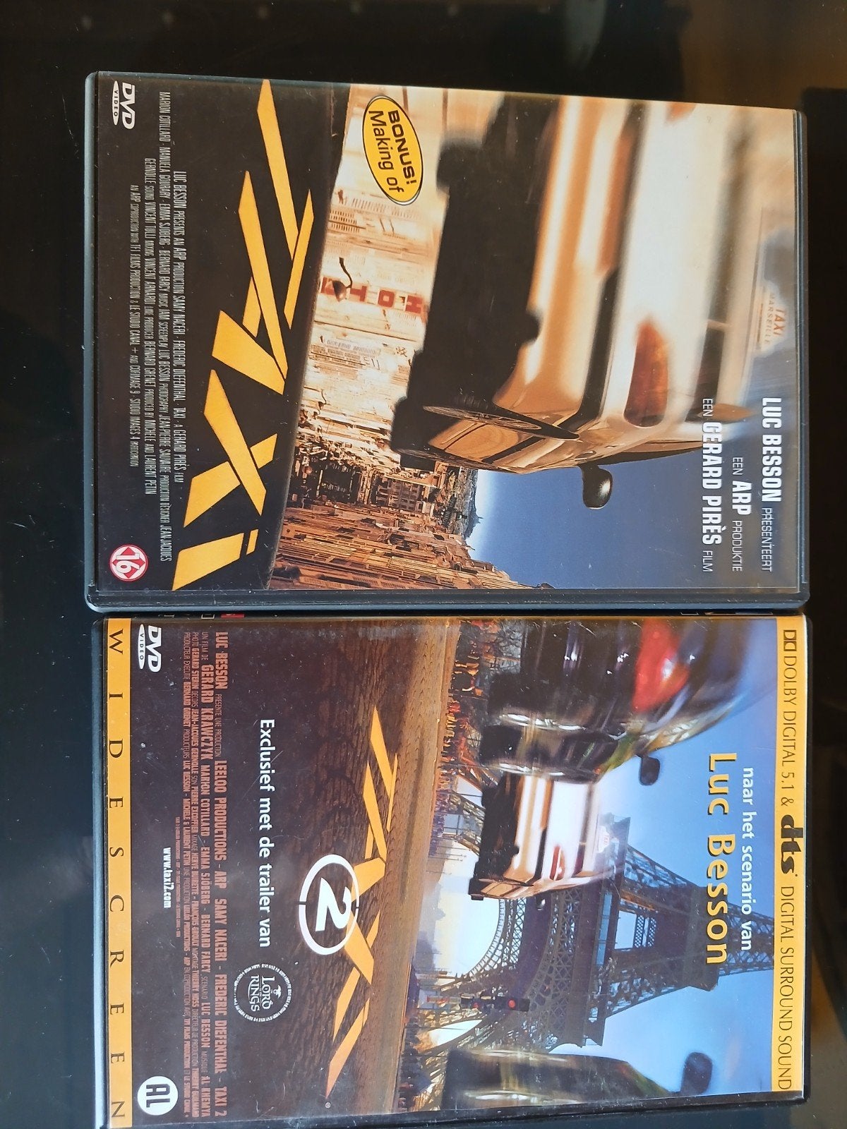 Taxi 1 & 2 DVD Boxset - Actie en Avontuur, Cd's en Dvd's, Gebruikt, Vanaf 16 jaar, Nederlands, Actiethriller