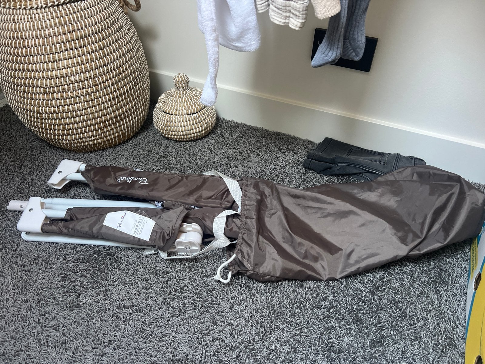 Bambino uitvalbeveiliging bedhekje - Bruin, Ophalen of Verzenden, Nieuw
