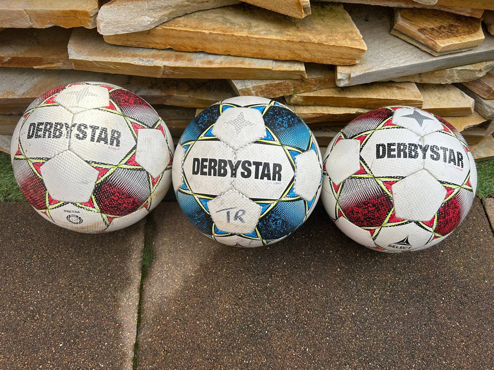 3 x Derbystar Classic S-Light II maat 5, Maat L, Ophalen of Verzenden, Zo goed als nieuw, Bal
