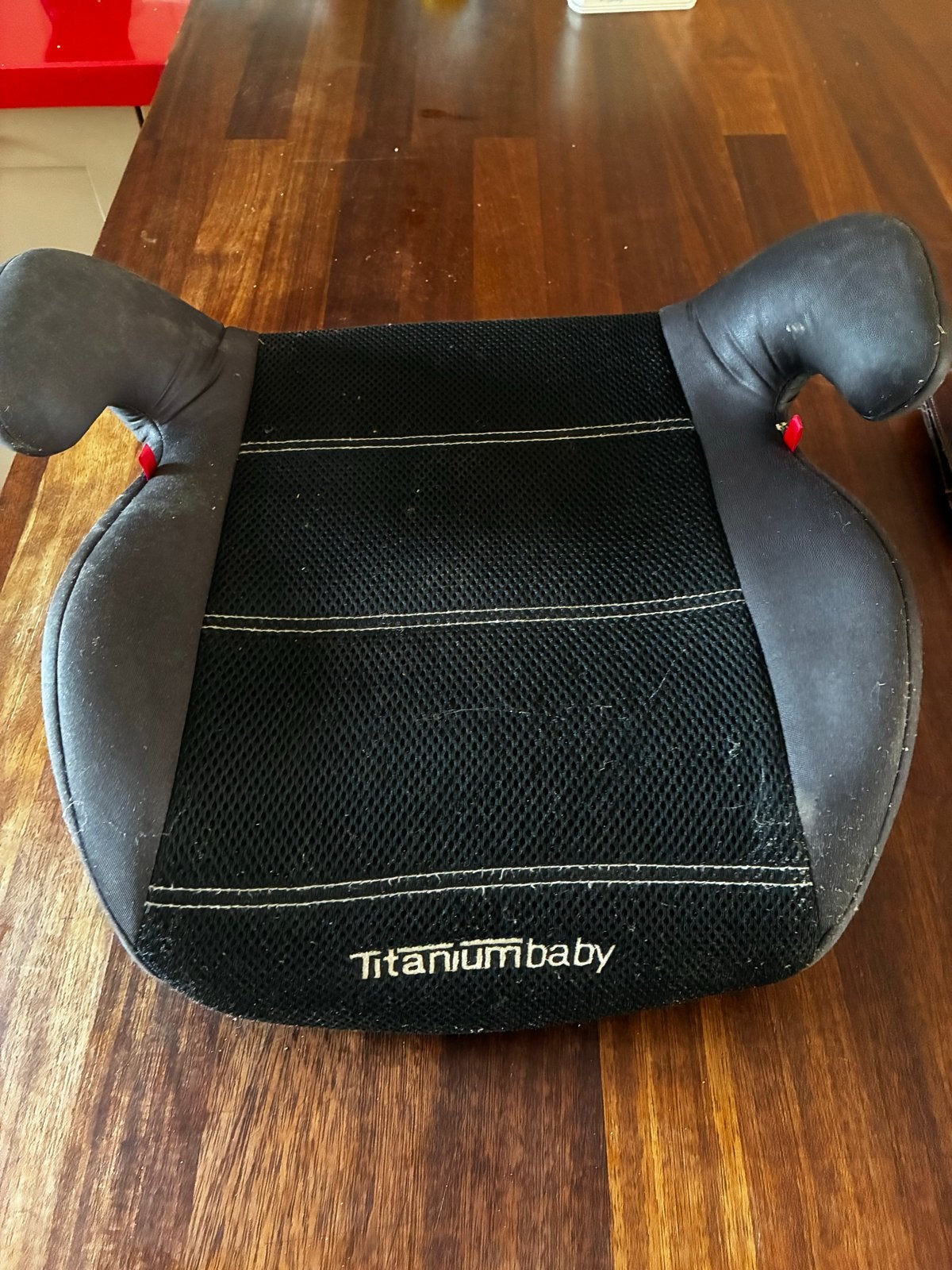 Titaniumbaby zitverhoger, 15 t/m 36 kg, Ophalen, Overige merken, Gebruikt