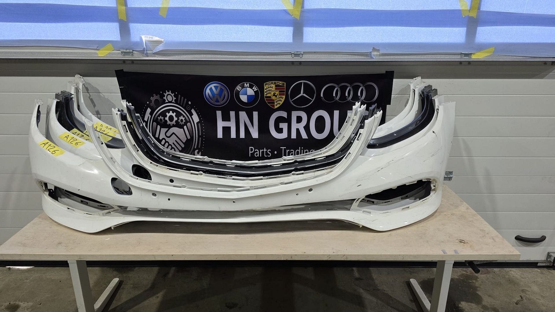 VOORBUMPER MERCEDES E KLASSE W213, Gebruikt, -, Voor, -